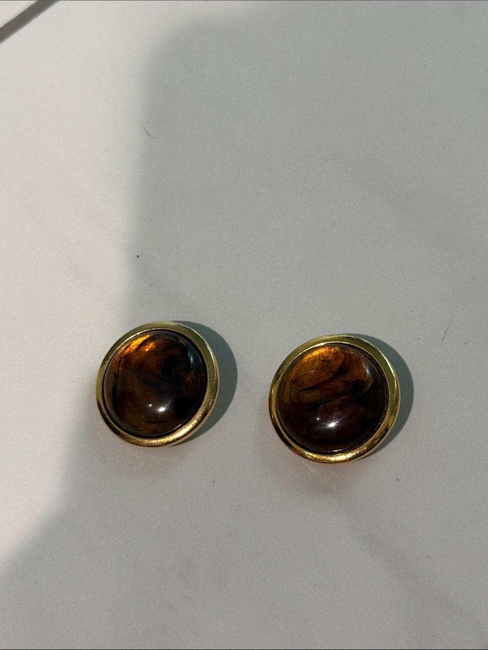 Liz Claiborne mid-century clip on earrings